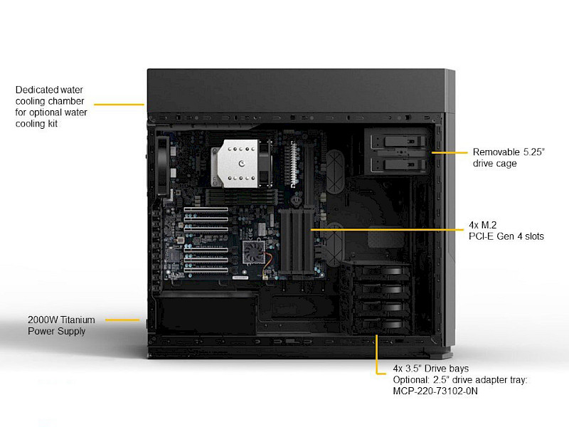 Supermicro SuperWorkstation SYS-551A-T Photo 2