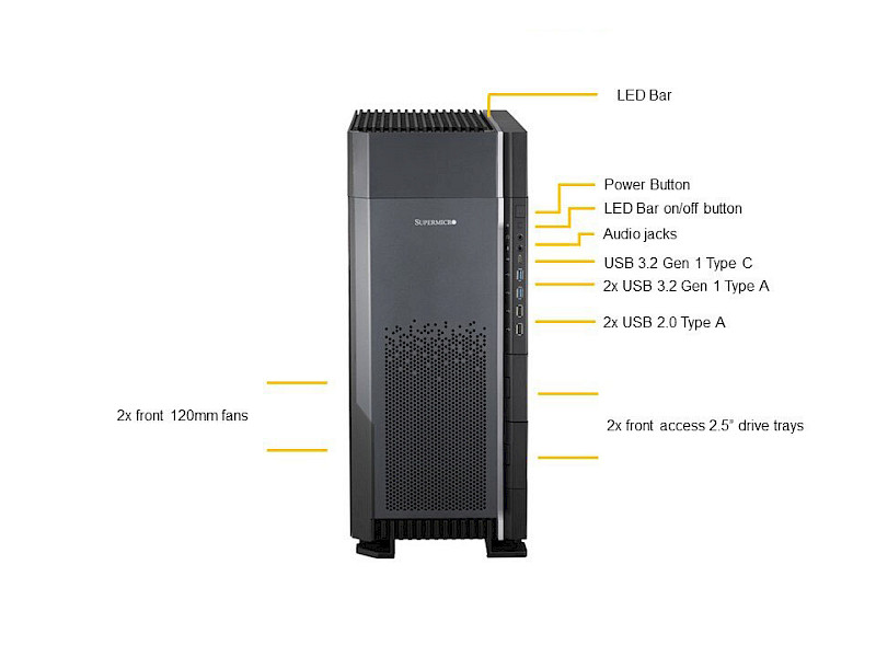 Supermicro SuperWorkstation SYS-551A-T Photo 3